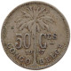 BELGIAN CONGO 50 CENTIMES 1927 #s087 0683 - 1910-1934: Albert I