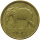 BELGIAN CONGO 2 FRANCS 1947 #s088 0757 - 1945-1951: Regency