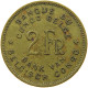 BELGIAN CONGO 2 FRANCS 1947 #s088 0757 - 1945-1951: Regentschaft