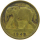 BELGIAN CONGO 1 FRANC 1949 #s088 0577 - 1945-1951: Regentschap