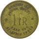 BELGIAN CONGO 1 FRANC 1949 #s088 0577 - 1945-1951: Regencia