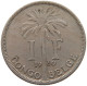 BELGIAN CONGO 1 FRANC 1930 #s086 0415 - 1910-1934: Alberto I