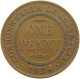 AUSTRALIA PENNY 1924 #s085 0057 - Penny