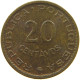 ANGOLA 20 CENTAVOS 1962 #s083 0719 - Angola