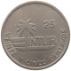 CUBA 25 CENTAVOS 1989 #s082 0165 - Cuba