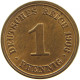 GERMANY EMPIRE 1 PFENNIG 1906 J #s083 0769 - 1 Pfennig