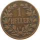 GERMANY EMPIRE 1 HELLER 1913 A OSTAFRIKA #s081 0217 - Deutsch-Ostafrika