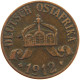 GERMANY EMPIRE 1 HELLER 1912 J OSTAFRIKA #s081 0223 - Deutsch-Ostafrika