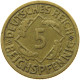 GERMANY 5 REICHSPFENNIG 1935 E #s088 0499 - 5 Reichspfennig