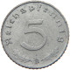 GERMANY 5 REICHSPFENNIG 1941 B #s081 0143 - 5 Reichspfennig