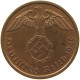 GERMANY 2 REICHSPFENNIG 1940 A #s084 0519 - 2 Reichspfennig