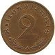 GERMANY 2 REICHSPFENNIG 1940 A #s083 0277 - 2 Reichspfennig