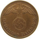 GERMANY 2 REICHSPFENNIG 1939 G #s083 0329 - 2 Reichspfennig