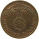 GERMANY 2 REICHSPFENNIG 1939 E #s083 0285 - 2 Reichspfennig