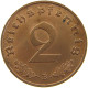 GERMANY 2 REICHSPFENNIG 1939 B #s083 0283 - 2 Reichspfennig