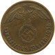 GERMANY 2 REICHSPFENNIG 1936 D #s083 0279 - 2 Reichspfennig