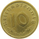 GERMANY 10 REICHSPFENNIG 1939 A #s088 0701 - 10 Reichspfennig
