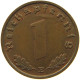GERMANY 1 REICHSPFENNIG 1939 E #s083 0745 - 1 Reichspfennig