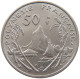 FRENCH POLYNESIA 50 FRANCS 1967 #s086 0281 - Polinesia Francesa