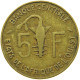 FRENCH WEST AFRICA 5 FRANCS 1973 #s088 0593 - África Occidental Francesa