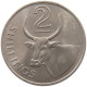 GAMBIA 2 SHILLINGS 1966 #s086 0421 - Gambie