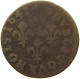 FRANCE DOUBLE TOURNOIS 1643 LOUIS XIII. #s084 0221 - 1610-1643 Louis XIII The Just