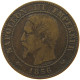 FRANCE 2 CENTIMES 1856 W #s081 0335 - 2 Centimes
