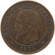 FRANCE 2 CENTIMES 1855 BB #s081 0331 - 2 Centimes