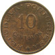 INDIA PORTUGUESE 10 CENTAVOS 1961 #s083 0717 - Inde