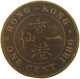 HONG KONG CENT 1880 #s085 0257 - Hong Kong