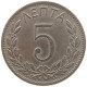 GREECE 5 LEPTA 1894 #s084 0601 - Grèce