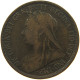 GREAT BRITAIN HALFPENNY 1899 #s086 0095 - C. 1/2 Penny