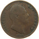 GREAT BRITAIN HALFPENNY 1834 #s082 0065 - C. 1/2 Penny