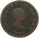 GREAT BRITAIN HALFPENNY 1807 GEORGE III. #s082 0051 - B. 1/2 Penny