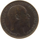 GREAT BRITAIN FARTHING 1910 #s083 0411 - B. 1 Farthing