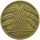 GERMANY WEIMAR 10 REICHSPFENNIG 1924 J #s088 0729 - 10 Rentenpfennig & 10 Reichspfennig