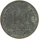 GERMANY WEIMAR 10 PFENNIG 1921 #s088 0105 - 10 Renten- & 10 Reichspfennig