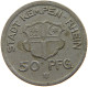 GERMANY NOTGELD 50 PFENNIG 1921 KEMPEN #s088 0391 - Monétaires/De Nécessité