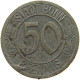 GERMANY NOTGELD 50 PFENNIG 1920 BONN #s088 0401 - Noodgeld