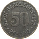 GERMANY NOTGELD 50 PFENNIG 1921 GARDELEGEN #s088 0403 - Monétaires/De Nécessité