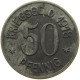 GERMANY NOTGELD 50 PFENNIG 1918 RATIBOR #s088 0385 - Noodgeld