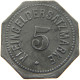 GERMANY NOTGELD 5 PFENNIG 1917 MAINZ #s088 0069 - Notgeld