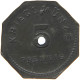 GERMANY NOTGELD 5 PFENNIG 1917 BENSHEIM #s088 0073 - Monetary/Of Necessity