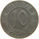 GERMANY NOTGELD 10 PFENNIG 1920 BONN #s088 0289 - Monétaires/De Nécessité