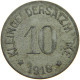 GERMANY NOTGELD 10 PFENNIG 1918 HOF #s088 0107 - Noodgeld