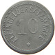 GERMANY NOTGELD 10 PFENNIG 1917 DARMSTADT #s088 0085 - Monétaires/De Nécessité