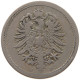 GERMANY EMPIRE 5 PFENNIG 1876 J #s084 0615 - 5 Pfennig