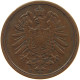 GERMANY EMPIRE 2 PFENNIG 1875 E #s083 0353 - 2 Pfennig