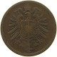 GERMANY EMPIRE 2 PFENNIG 1874 C #s084 0515 - 2 Pfennig