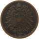 GERMANY EMPIRE 2 PFENNIG 1876 C #s083 0355 - 2 Pfennig